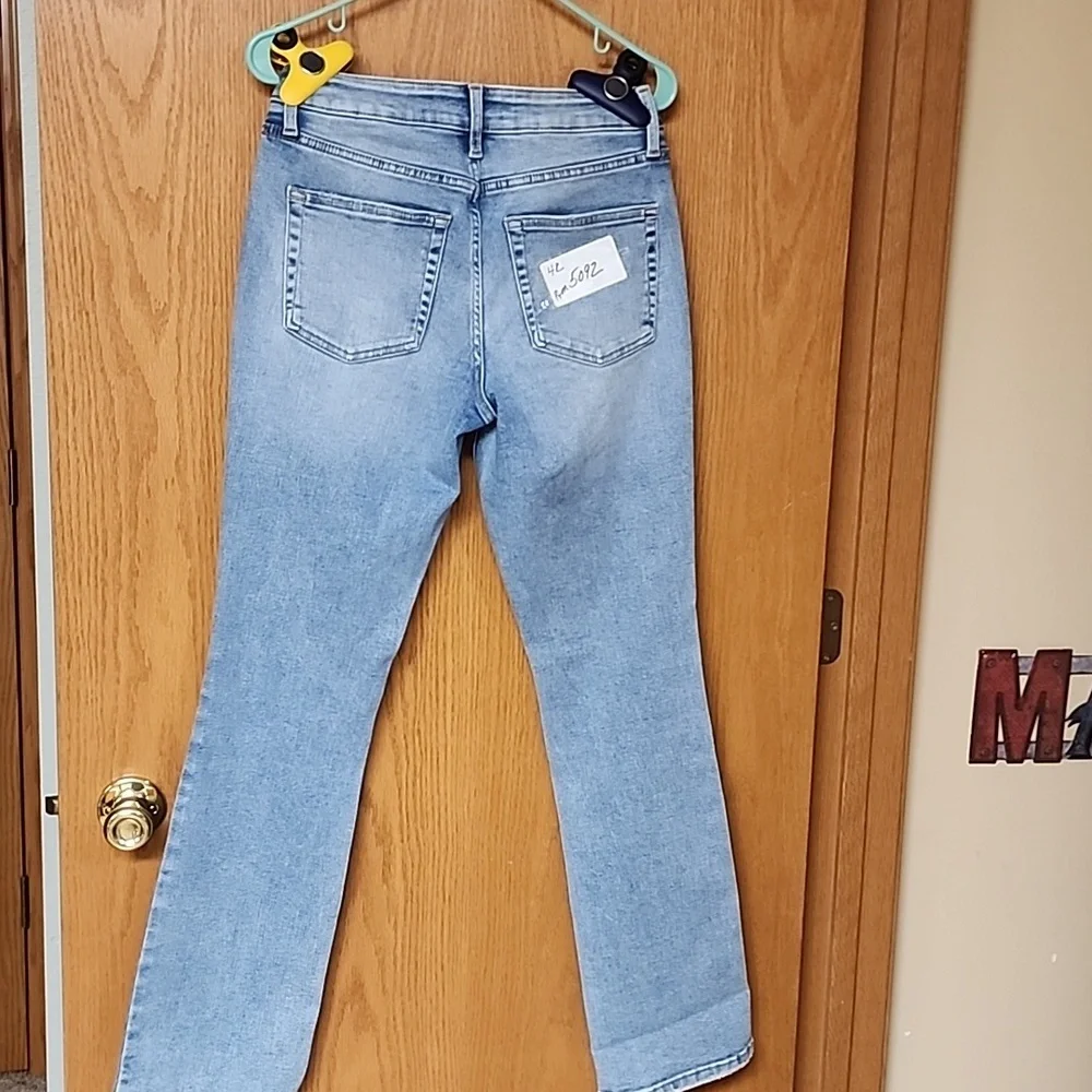 Edgely Maurices Light Blue Jeans womens 4R number 5092 - Picture 2 of 7